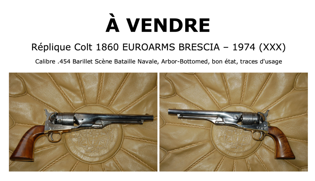 Réplique COLT 1860 